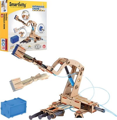 Picture of WOODEN CITY Smartivity Drewniane Mechaniczne Puzzle 3D - uraw Hydrauliczny