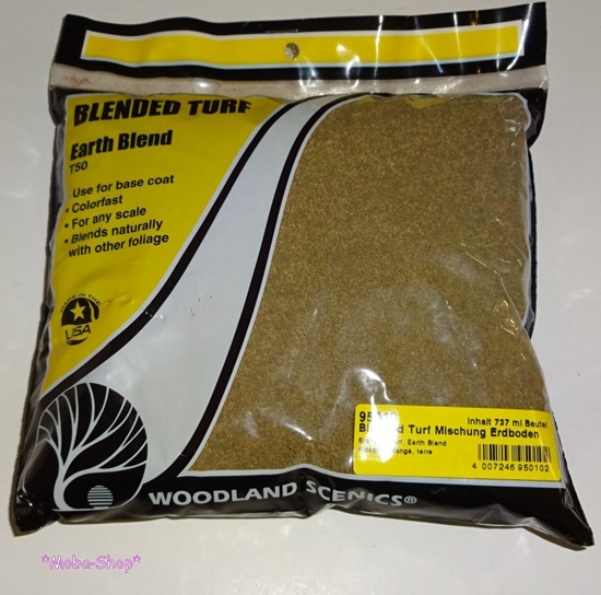 Изображение Woodland Scenics Woodland Scenics WT50 Flock Jordblanding Jordfarver