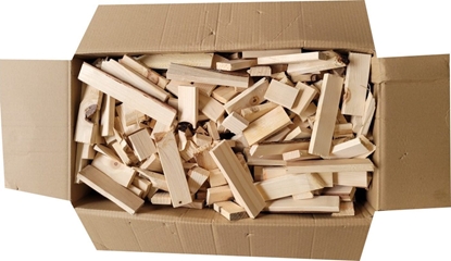 Изображение WOODOK Drewno rozpakowe, wierkowe, suche, 14kg,woodok