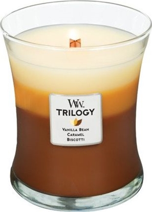 Picture of WoodWick Trilogy Cafe Sweets wieca zapachowa 275g (92904E)