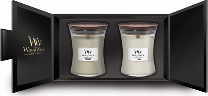 Изображение WoodWick WoodWick Giftset 2 Medium Jar wieca Okrgy 2 szt.