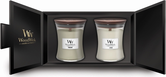 Изображение WoodWick WoodWick Giftset 2 Medium Jar wieca Okrgy 2 szt.