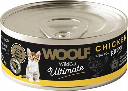 Picture of WOOLF KOT PUSZKA 85g ULTIMATE CAN KITTEN  CHICKEN PATE  /6