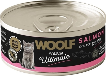 Picture of WOOLF KOT PUSZKA 85g ULTIMATE CAN KITTEN  SALMON PATE /6