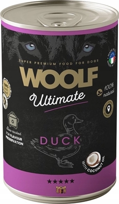 Attēls no WOOLF PIES PUSZKA 400g ULTIMATE CAN       DUCK&COCONUT OIL  /6