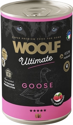 Изображение WOOLF PIES PUSZKA 400g ULTIMATE CAN       GOOSE&RASPBERRY  /6