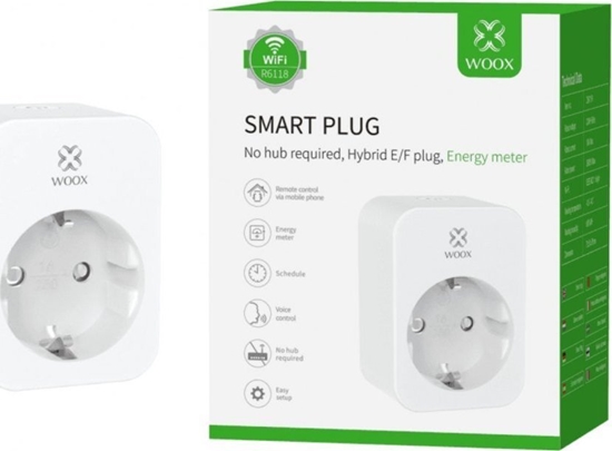 Picture of Woox Woox Smart Gniazdko 16A z pomiarem zuycia energii R6118