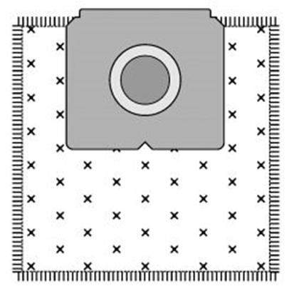 Attēls no Worek do odkurzacza Invest IZ-E6S WOREK (SUPER BAG)(AEG ELECTROLUX ZANUSSI, XIO)