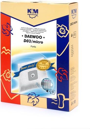 Picture of Worek do odkurzacza König & Meyer Deawoo D03 Micro (4 worki)