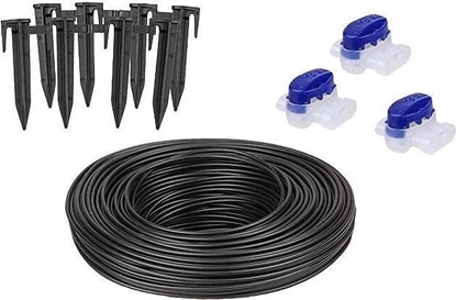 Picture of Worx zestaw montaowy przewód 50m,koki 70szt. konektory 3szt. WA0460