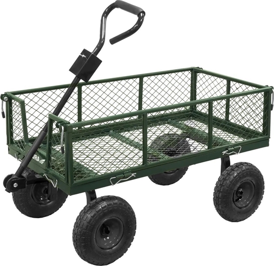 Изображение Wózek narzdziowy Dedra Wózek ogrodowy z siatk 96x50x80 cm