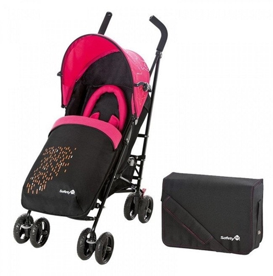 Picture of WÓZEK SAFETY SLIM PACKAGE CITY   PINK + PIWOREK + TORBA   12077062