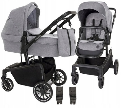 Изображение WÓZEK ZOY 2w1 07 GRAY/2022/5906724204159