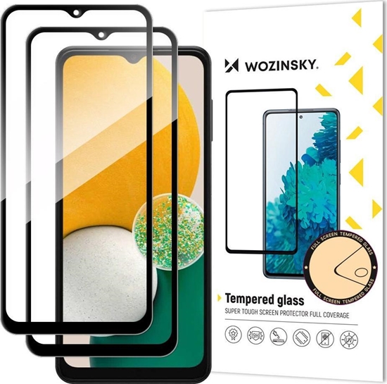 Picture of Wozinsky Wozinsky zestaw 2x super wytrzymae szko hartowane Full Glue na cay ekran z ramk Case Friendly Samsung Galaxy A13 5G czarny