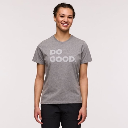 Picture of W'S Do Good T-Shirt, Heather Grey, M