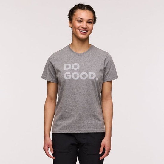 Picture of W'S Do Good T-Shirt, Heather Grey, M