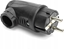 Picture of Wtyczka hermetyczna gumowana ktowa HAND PRO LINE PLASTROL IP44 2P+Z 16A czarna