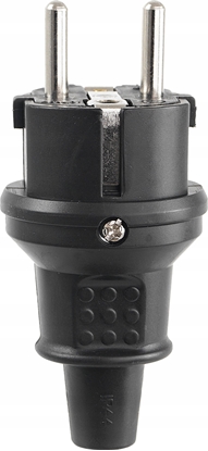 Attēls no Wtyczka hermetyczna HAND PRO LINE PLASTROL IP44 2P+Z 16A czarna