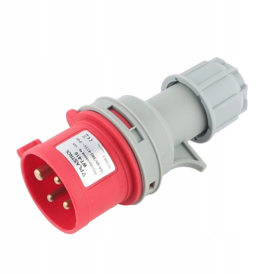 Изображение Wtyczka siowa 4p - 16A WT-416 Plastrol