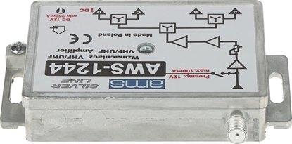 Attēls no Wzmacniacz samochodowy AMS WZMACNIACZ ANTENOWY AWS-1244 AMS