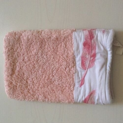 Attēls no Xantos XANTOS Chenille-Waschhandschuh 3in1