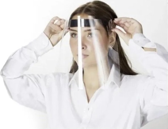 Изображение Xerox Cimco 47600 Schutzvisier inkl. Kopfhalterung Klar (47600)