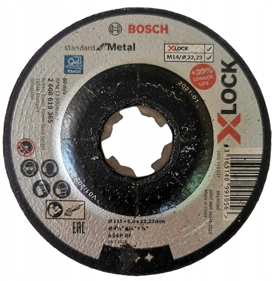 Picture of X-LOCK Tarcza Scierna metal 155X6,0MM