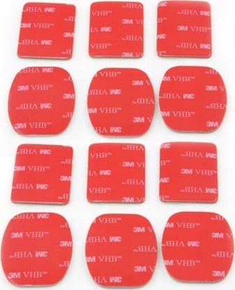 Picture of Xrec Zestaw Przylepców 3m Vhb 12x Tama / Naklejka Do Gopro Hero 4 3+ 3 2 1