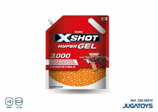 Picture of XSHOT Hyper Gel Pellets (contains 3,000 Pellets)