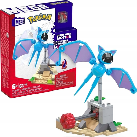 Изображение XXX_MegaBloks (Mega Bloks) Klocki plastikowe MEGA Pokemon klocki nocny lot Zubata