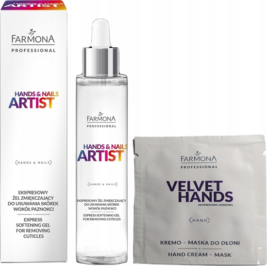 Picture of XXXX____Farmona Professional (Farmona) FARMONA PROFESSIONAL_Hands & Nails Artist ekspresowy el zmikczajcy do usuwania skórek wokó paznokci 50ml