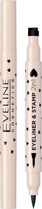 Picture of XXXX__Eveline Cosmetics (Eveline) Eveline Eyeliner & Stamp 2in1 eyeliner ze stemplem 01 Serce