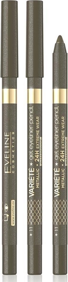 Picture of XXXX__Eveline Cosmetics (Eveline) Eveline Variete wodoodporna elowa kredka do oczu 11 Khaki