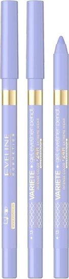 Picture of XXXX__Eveline Cosmetics (Eveline) Eveline Variete wodoodporna elowa kredka do oczu 13 Blue Sky
