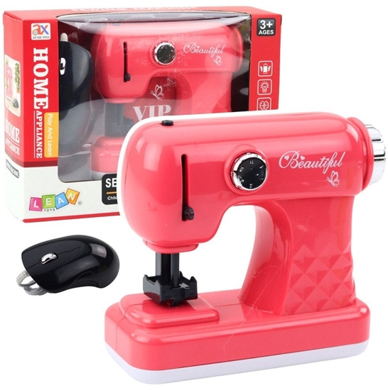Picture of Zabawkowa Maszyna Do Szycia Z Myszk Dla Dzieci wiata Róowa LEAN Toys