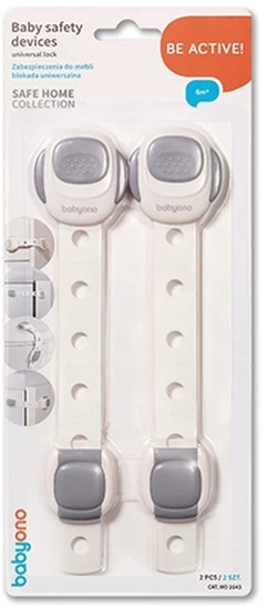 Изображение Zabezpieczenia do mebli blokada uniwersalna 2 szt. 1643