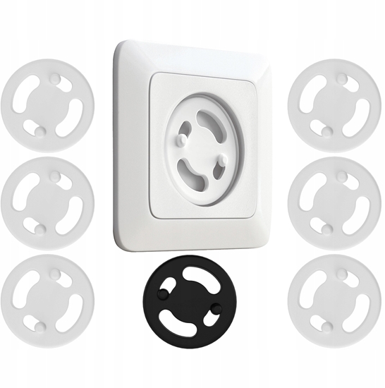 Picture of Zabezpieczenie do gniazdek Wessper biae (WES170-WH)