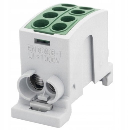 Изображение Zacisk HLK F-ELEKTRO F2.0359 100A-2 (1x25,1x16 / 1x25,1x16) Al/Cu IP20 zielony