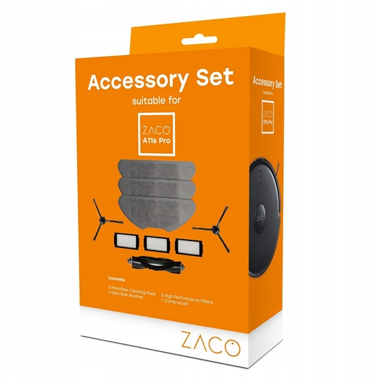 Picture of ZACO A11s Pro - Aksesuaru komplekts robotam puteklu sucejam