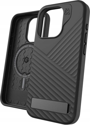 Picture of ZAGG Denali Snap Kickstand Case for iPhone 15 Pro Black