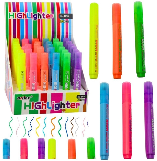 Изображение Zakrelacz Pisak Neonowy Do Notatek Szkolny Biurowy