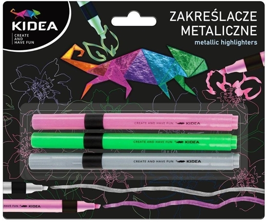 Picture of ZAKRESLACZ 3KOL METALC DERF KIDEA B/C