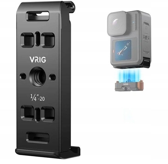 Picture of Zalepka Baterii Klapka Uchwyt Do Gopro Hero 13 12 11 10 9 Black Vrig / Ac-29