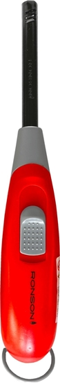 Изображение Zapalarka RONSON BOOMERANG RED do gazu do kominka pieca do grilla