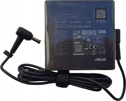 Attēls no Zasilacz Asus ASUS 0A001-00058900 adapter zasilajcy/ inwentor Wewntrzna 90 W Czarny