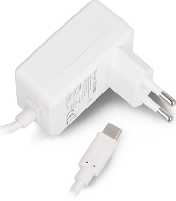 Attēls no Zasilacz do laptopa Argon40 Zasilacz Argon40 27W USB C - 5,1V/5A do Raspberry Pi 5 - biay}