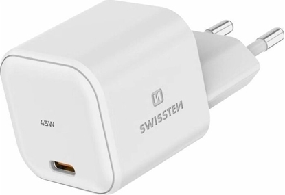 Изображение Zasilacz do laptopa Sourcing Swissten GaN Travel Charger Network Charger USB-C 45W