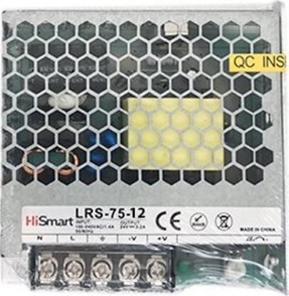 Picture of Zasilacz Hismart Maitinimo altinis 12V, 6A, 75W