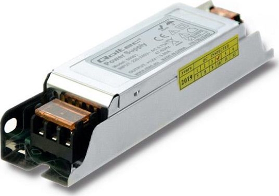 Изображение Qoltec Zasilacz impulsowy LED Qoltec IP20 | 36W | 12V | 3A | slim