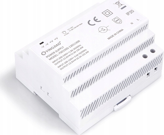 Picture of Zasilacz YingJiao ZASILACZ IMPULSOWY NA SZYN DIN YINGJIAO YSD150S-12011300 12V/136W/11,3A